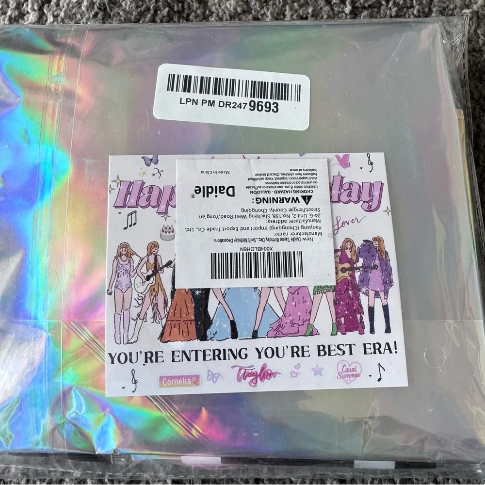 NWT Swiftie Party Supplies Pack!